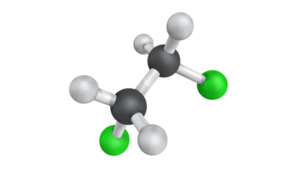 chemical structure of ethylene dichloride