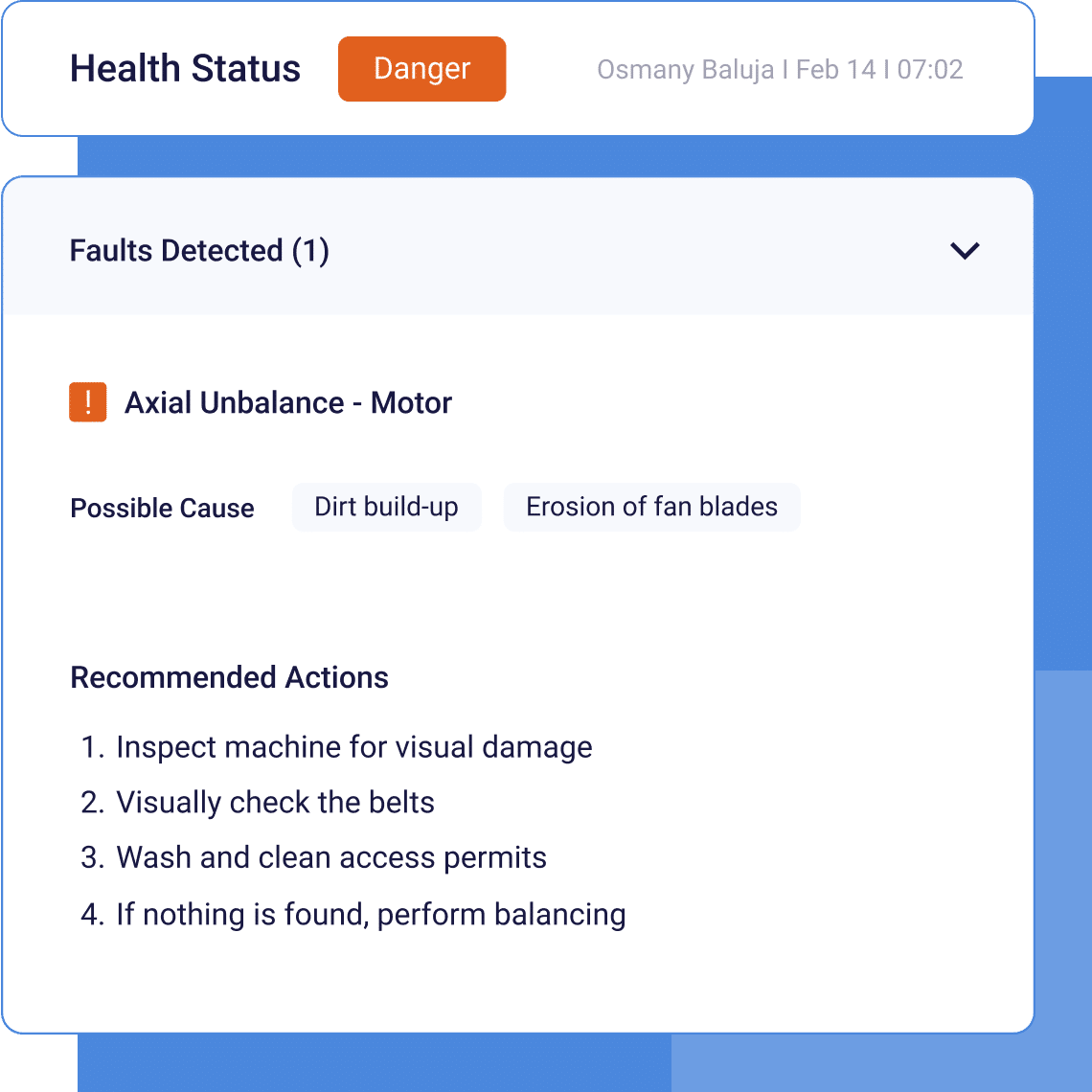 Machine Health 2 DIAGNOSE