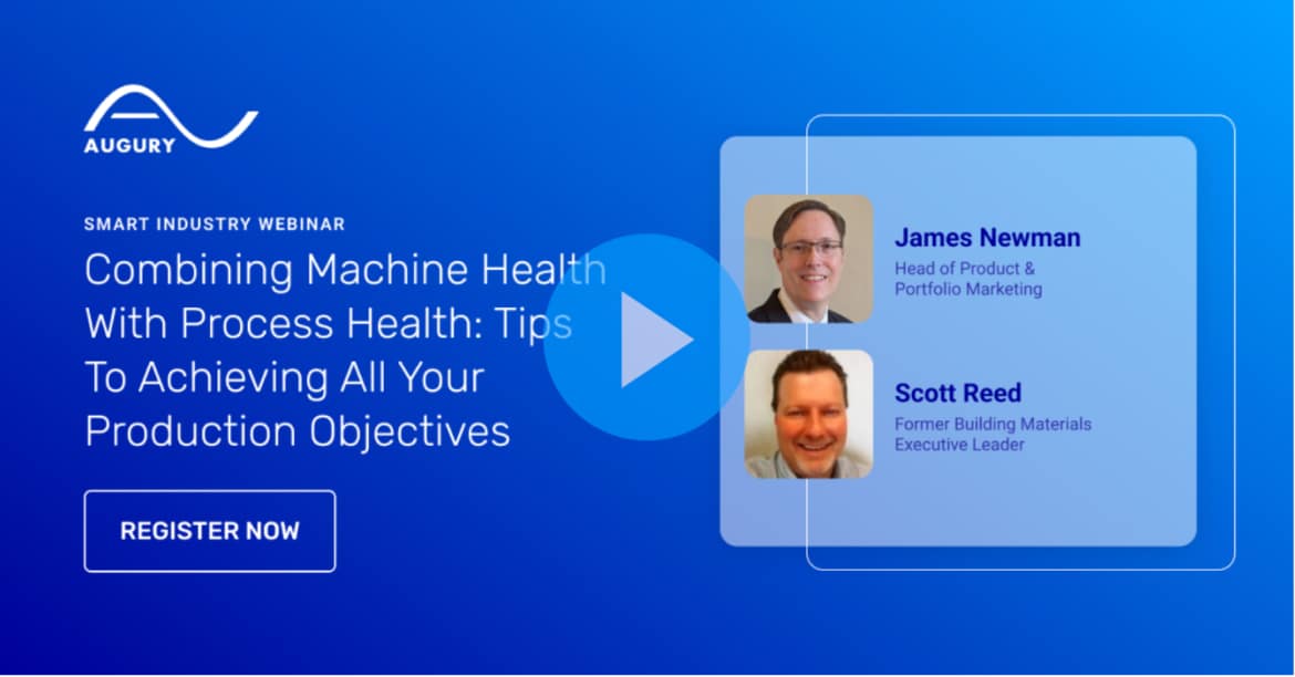 Combining machine health with production objectives.