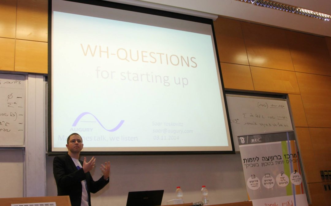 WH-Questions for starting up