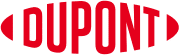 A red logo with the word dupont displayed on the homepage.