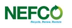 Nefco logo on the homepage.