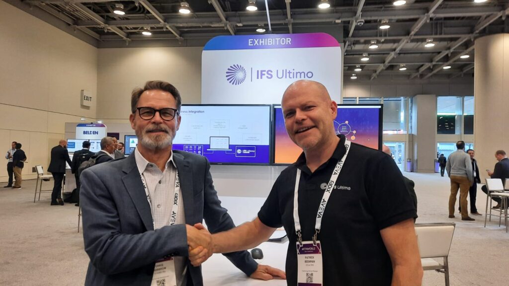 Chris Dobbrow, VP of Strategic Business Development at Augury and Patrick Beekman, Manager Technology Solutions at IFS Ultimo.