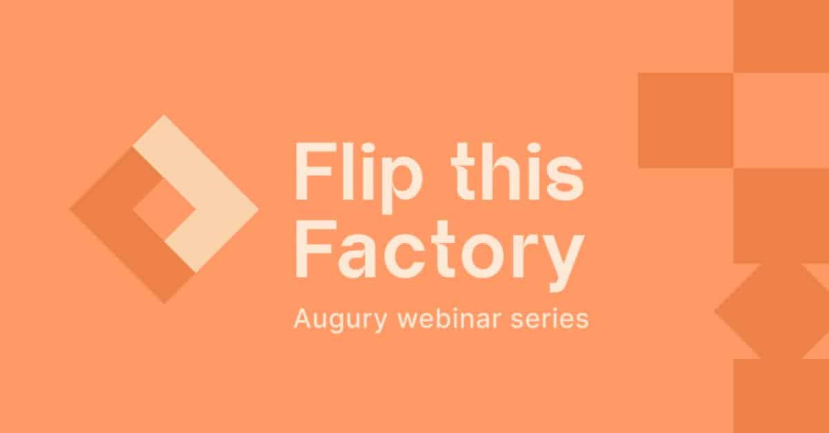 Flip this Factory webinar poster