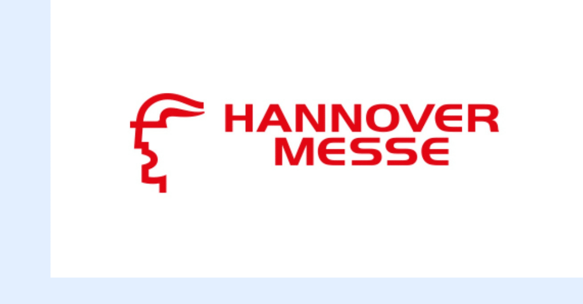 Hannover Messe logo for manufacturing event