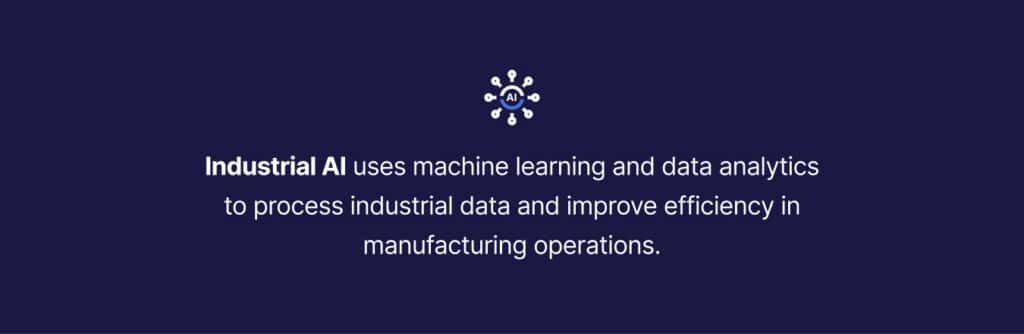 Industrial AI definition.